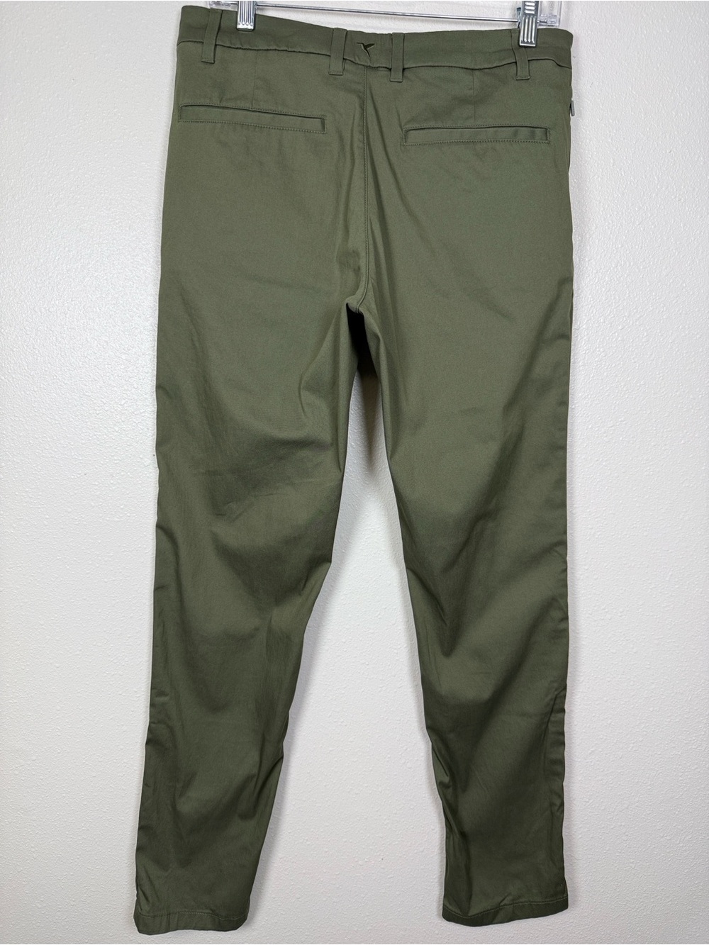 Birddogs Chino Pant Fits 32x31 Army Green Lined Golf Performance Stretch Travel
